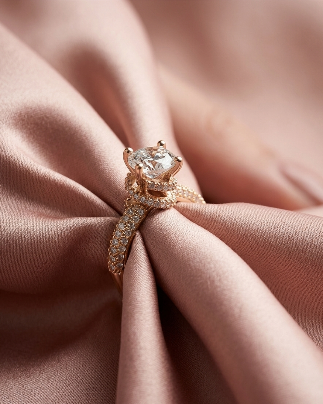 American Diamond Stone Gold Plated Ring