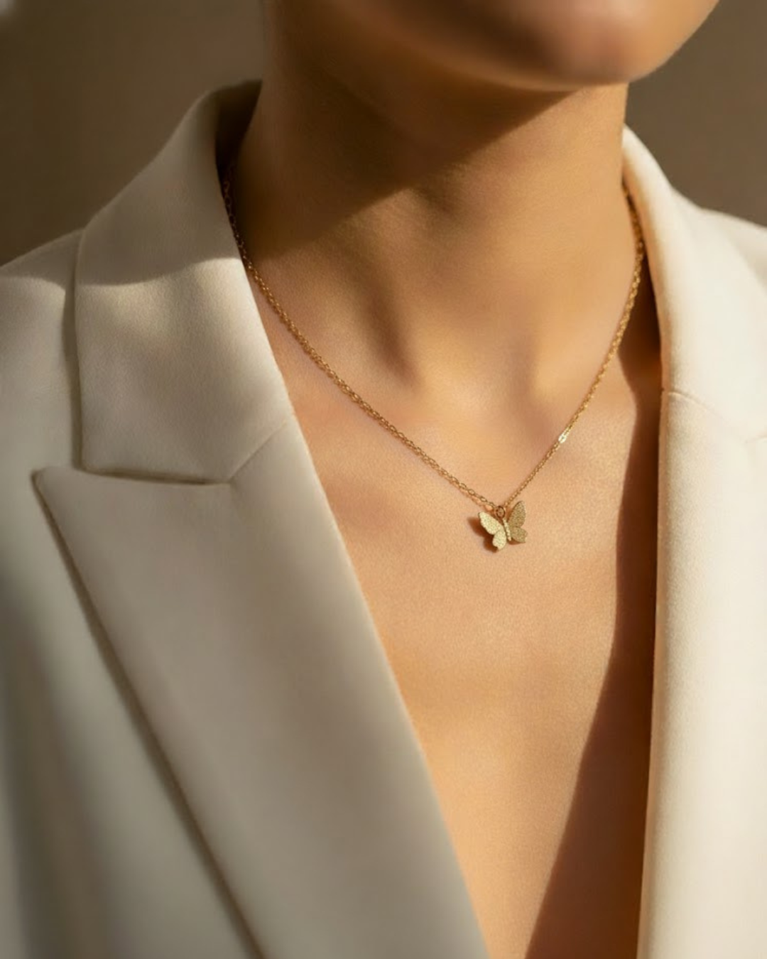 Butterfly Necklace Anti-tarnish